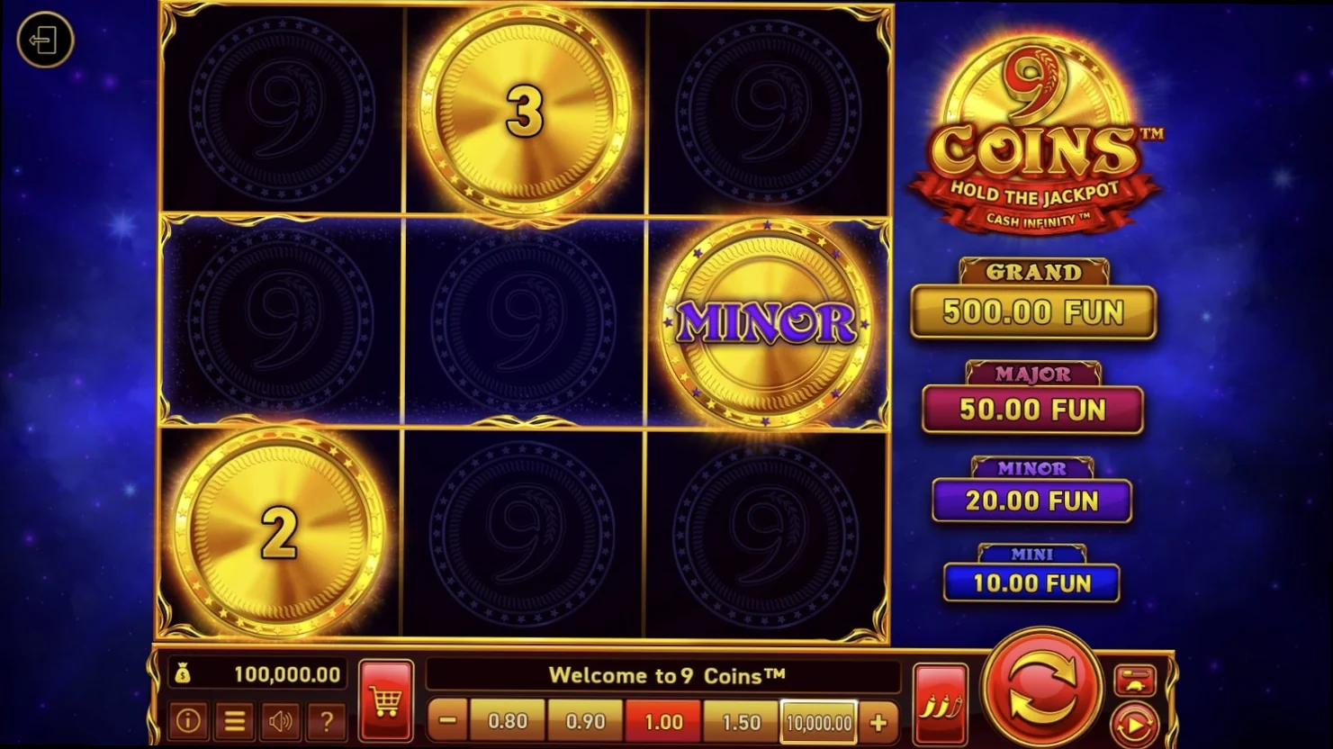 9 Coins